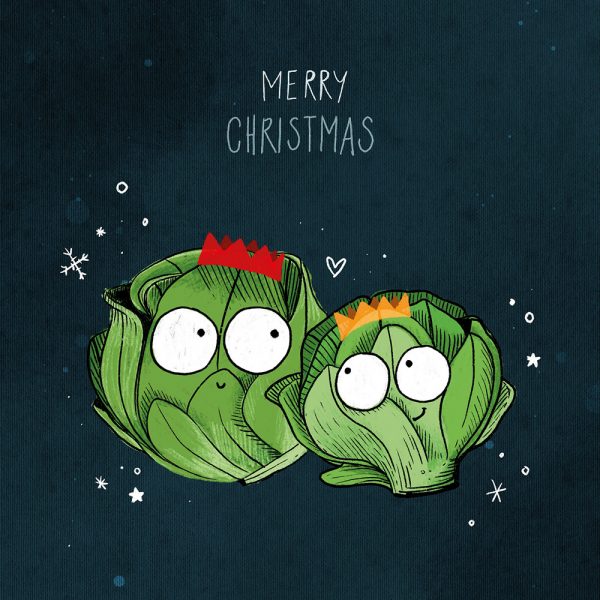 Brussel Sprouts Illustration